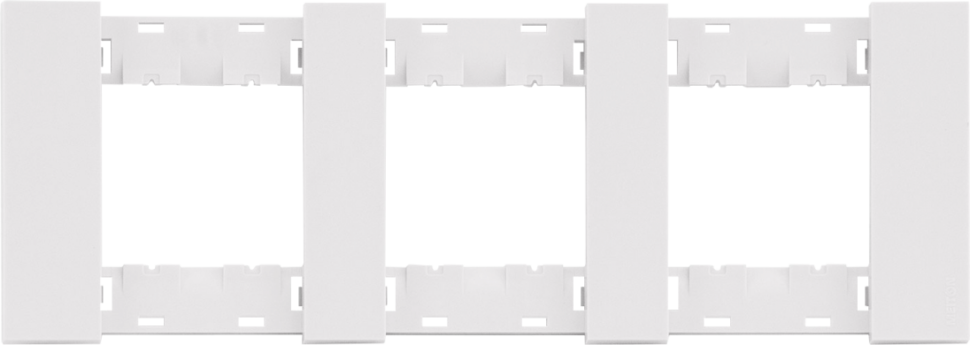 Рамка 3-ая цвет-белый матовый MEITON AA4802M3AW
