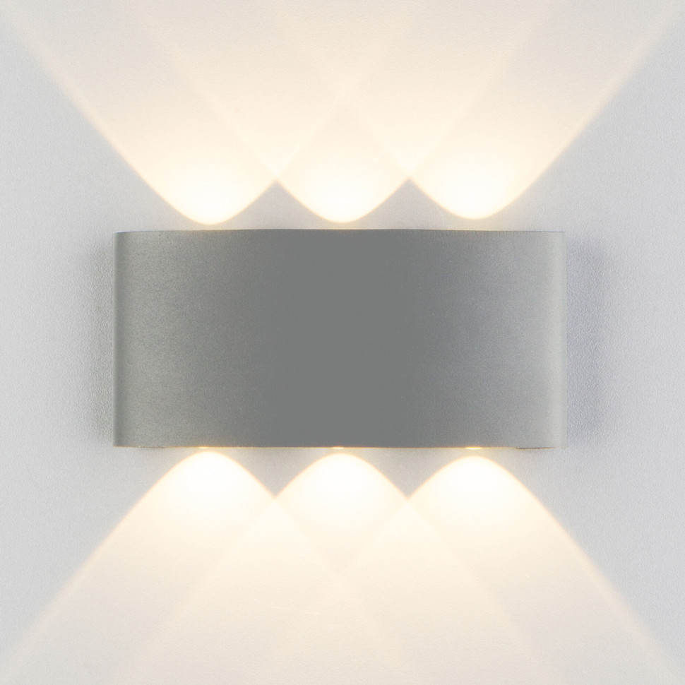 Пылевлагозащищенный светодиодный светильник Twinky Trio серый IP54 1551 Techno LED серый