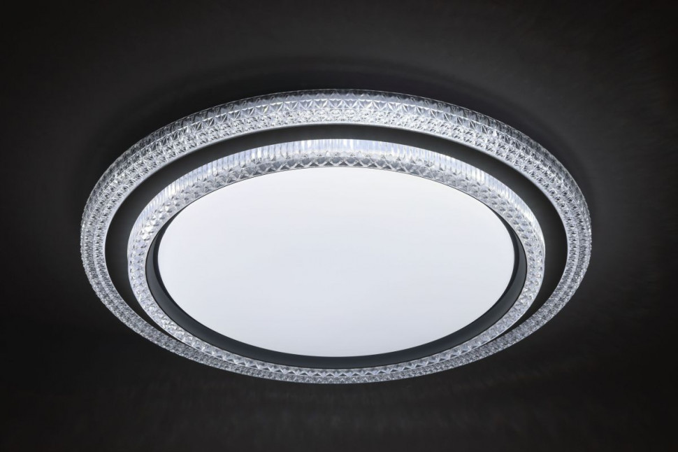 Потолочный светильник Эра SPB-6 Sunny 86W-3K-6,5K-RC WH+GR