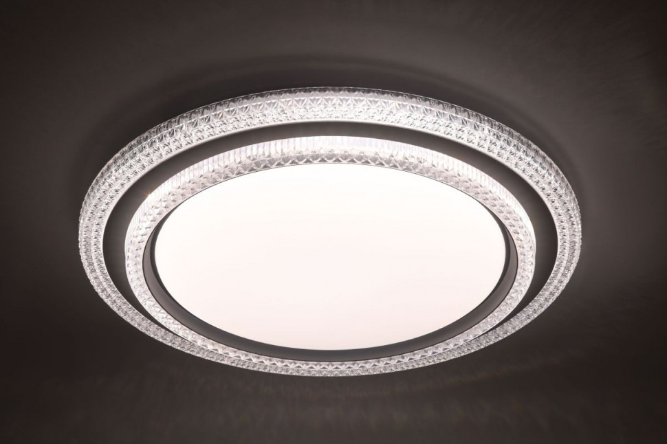 Потолочный светильник Эра SPB-6 Sunny 86W-3K-6,5K-RC WH+GR