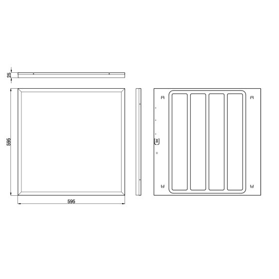 Потолочный светильник Эра SPO-1-40-4K-M-90RA Б0059727