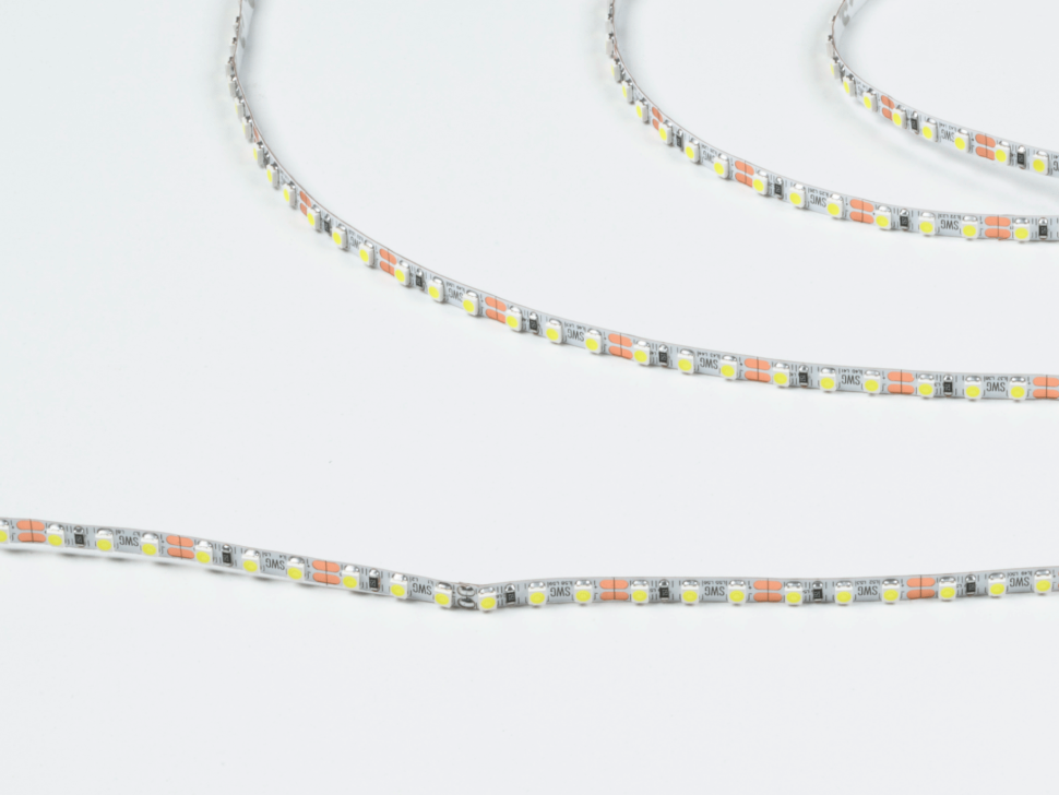  SWG Standard Светодиодная лента 3528, 120 LED/м, 9,6 Вт/м, 12В , IP20, Цвет: Холодный белый, SWG3T120-12-9.6-CW-M