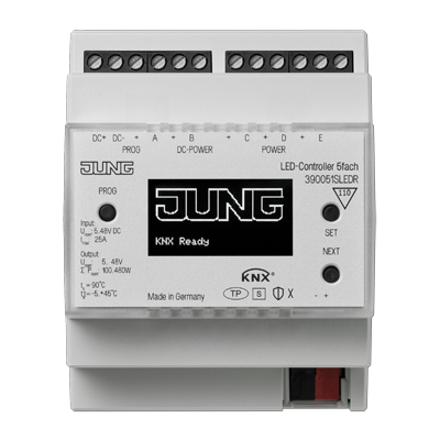 Jung 39005 1S LED R KNX LED-контроллер, 5 каналов
