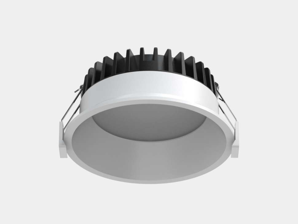  DesignLed Светильник светодиодный диммируемый потолочный встраиваемый , серия WL-BQ, Белый, 15Вт, IP44, Теплый белый (3000К), BQ009115-WH-WW