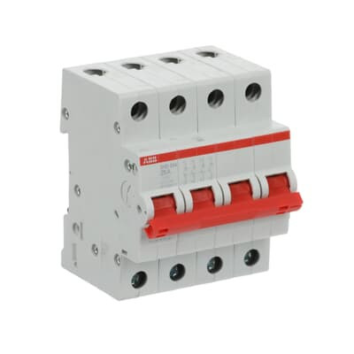 Рубильник ABB SHD204/25 AC/DC 4P 25A 10кА 2CDD274111R0025