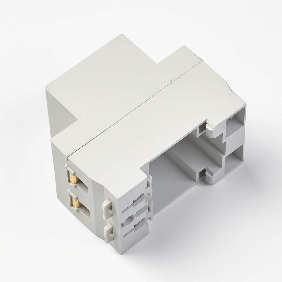 Розетка с заземляющим контактом на DIN-рейку CHINT 2P+PE 16 А 250 В IP 20 AC30-111 775001