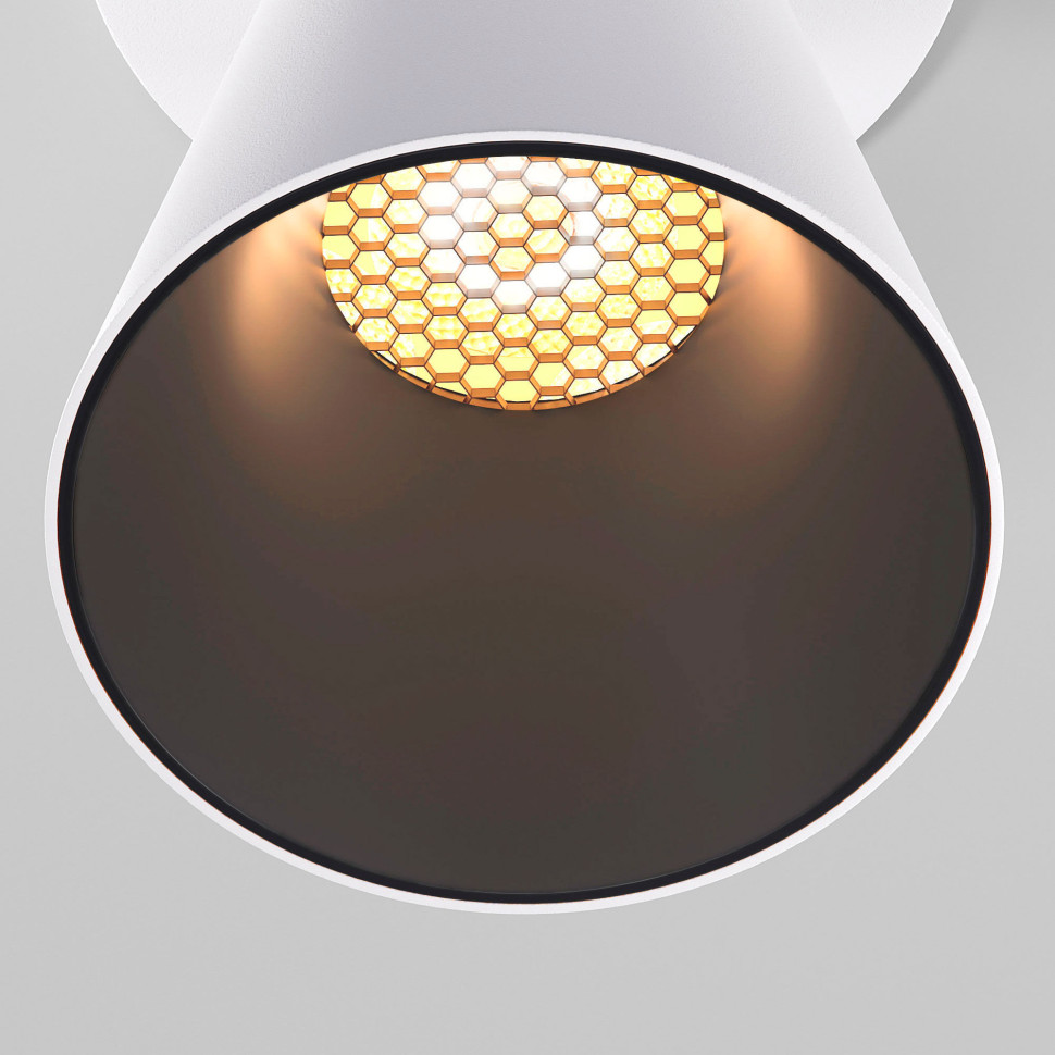 Светильник встраиваемый поворотный с антибликовой решеткой Bell 8W 4000K черный 25097/LED