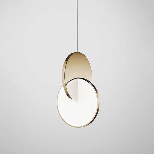 Подвесной светильник Delight Collection Eclipse 10305P gold