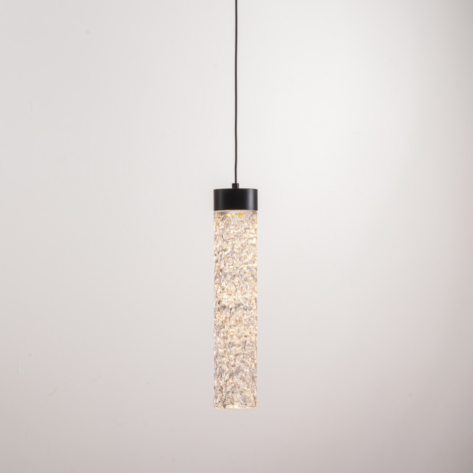 Подвесной светильник Delight Collection MD24030028-1A matt black/clear