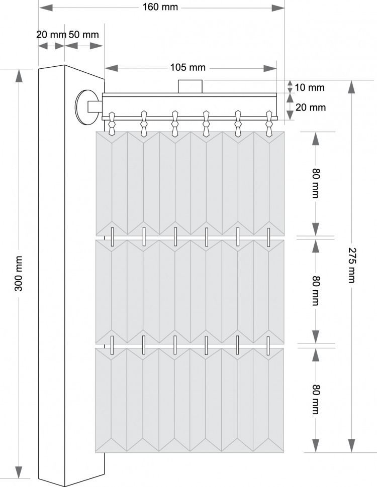 Настенный светильник Kutek Ellini ELL-K-1(P)100/III