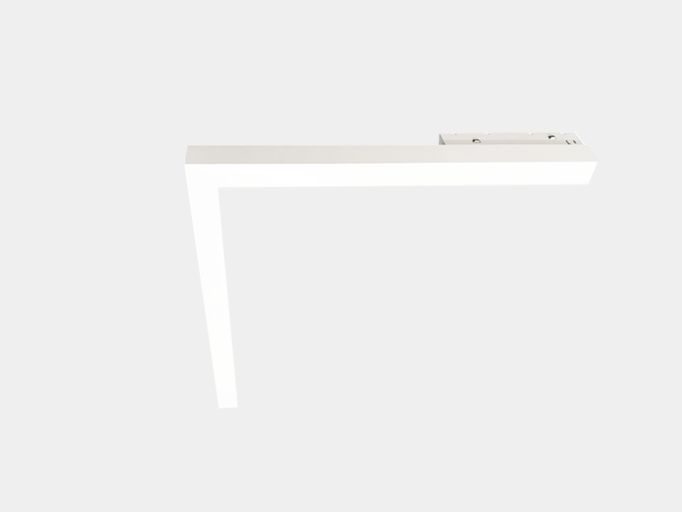  LUMKER Светильник трековый угловой , серия SY-LINK, Белый, 24Вт, IP20, Нейтральный белый (4000К) , SY-LINK-AN-WH-24-NW