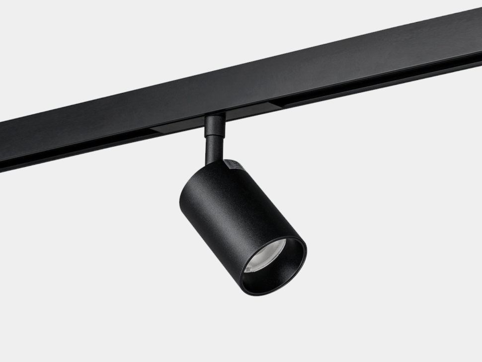  LUMKER Светильник-спот светодиодный, серия SY-LINK, Черный, 10Вт, IP20, Теплый белый (3000К), SY-LINK-SP-BL-10-WW