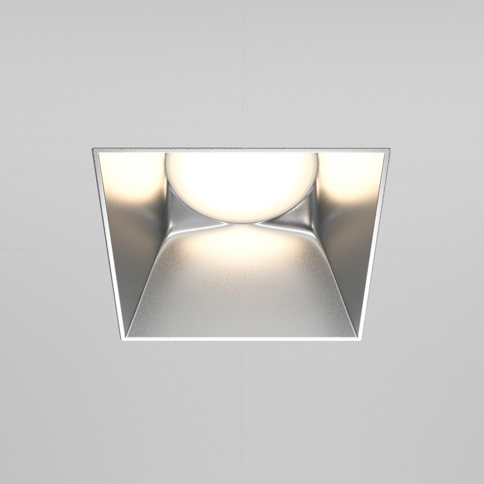 Встраиваемый светильник Technical DL051-01-GU10-SQ-WS