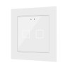 Выключатель сенсорный KNX, с подсветкой клавиш, 55x55мм Zennio Flat 55 X1/X2/X4
