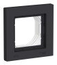Рамка 1 пост IP44 Systeme Electric Atlas Design Aqua, карбон ATN441001