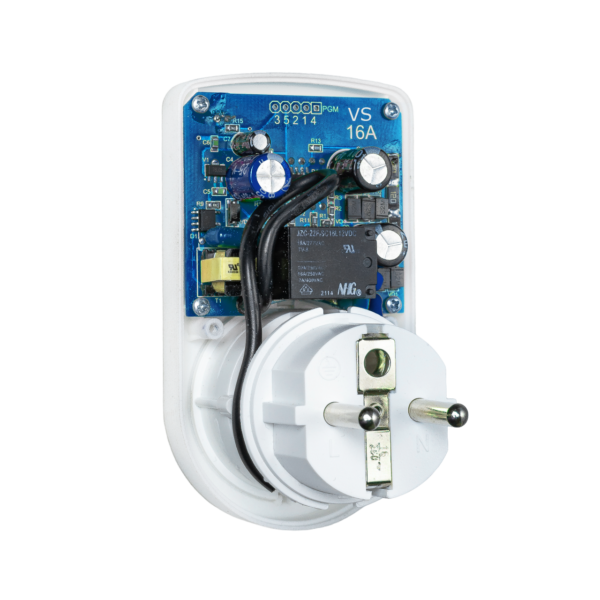 Реле напряжения розеточное 16A ROSTOKELECTRO (DigiTOP) RE VS-16A