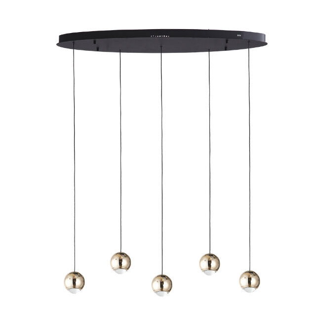 Подвесной светильник Lumien Hall Danay LH8027/5P-BK-SGD