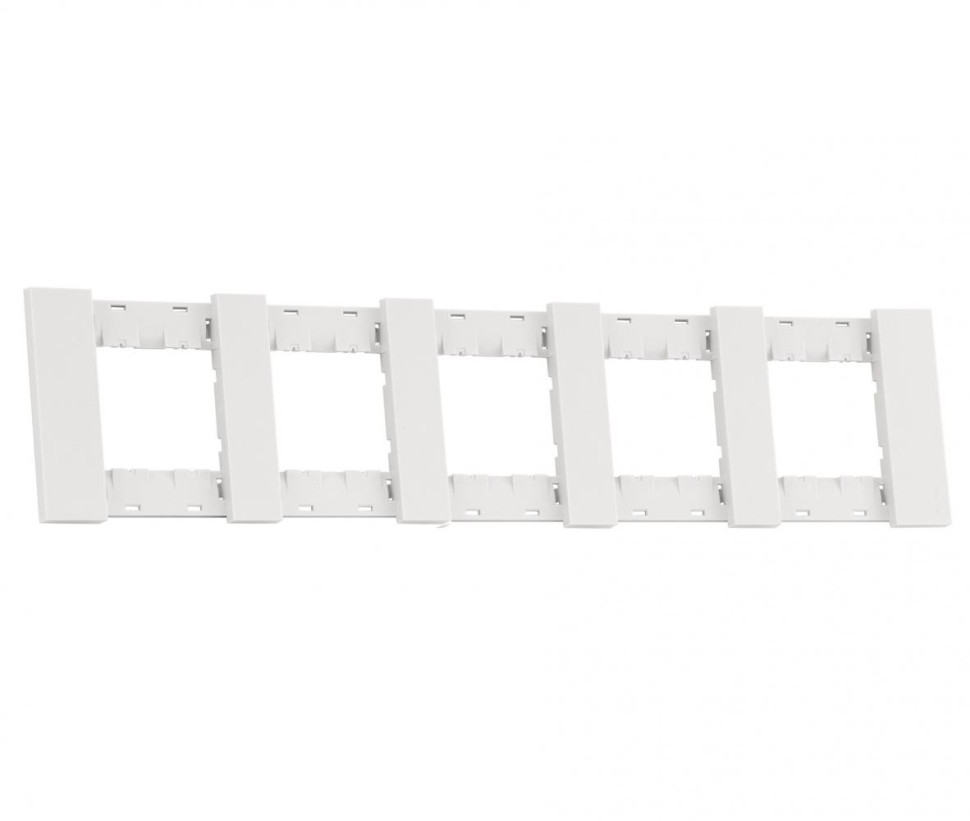 Рамка 5-ая цвет-белый матовый MEITON AA4802M5AW