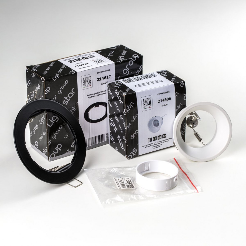Встраиваемый светильник Lightstar Domino (214617+214606+214006) D61706WMOD