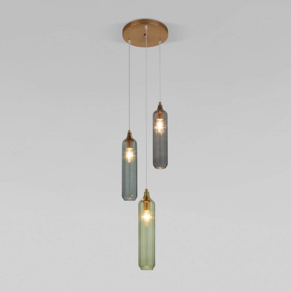 Подвесной светильник Eurosvet Siesta 50252/3 латунь Smart a063661