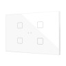Выключатель сенсорный KNX, с подсветкой клавиш Zennio Flat XL
