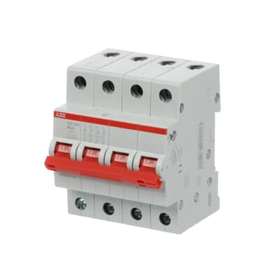 Рубильник ABB SHD204/40 AC/DC 4P 40A 10кА 2CDD274111R0040