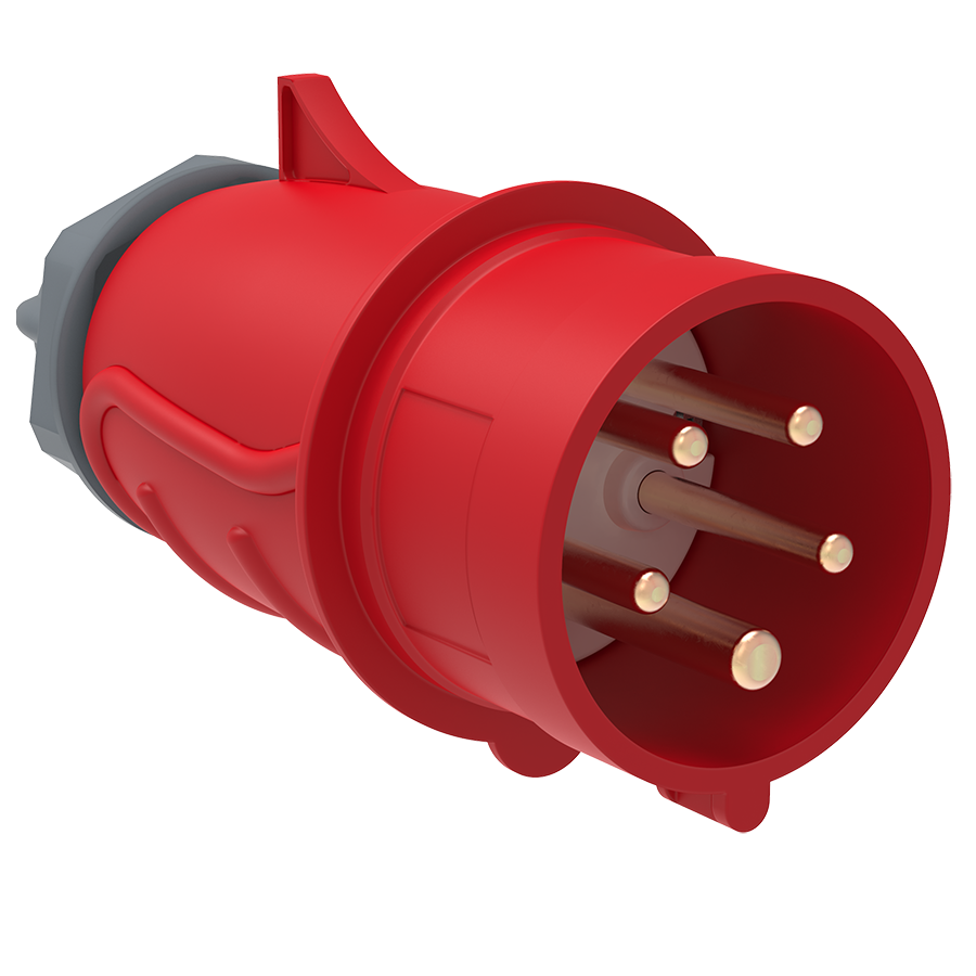 Вилка переносная IEK ССИ-025 MAGNUM 32А 3Р+РЕ+N 380В IP44