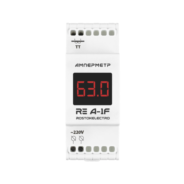 Амперметр однофазный ROSTOKELECTRO (DigiTop) RE A-1F