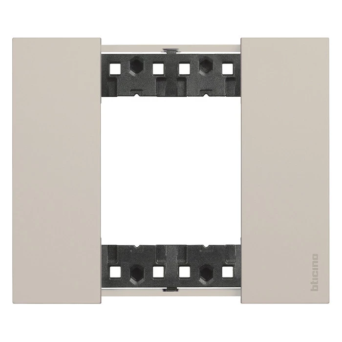 Рамка одинарная (2 мод) без суппорта немецкий стандарт Bticino Living Now песочный