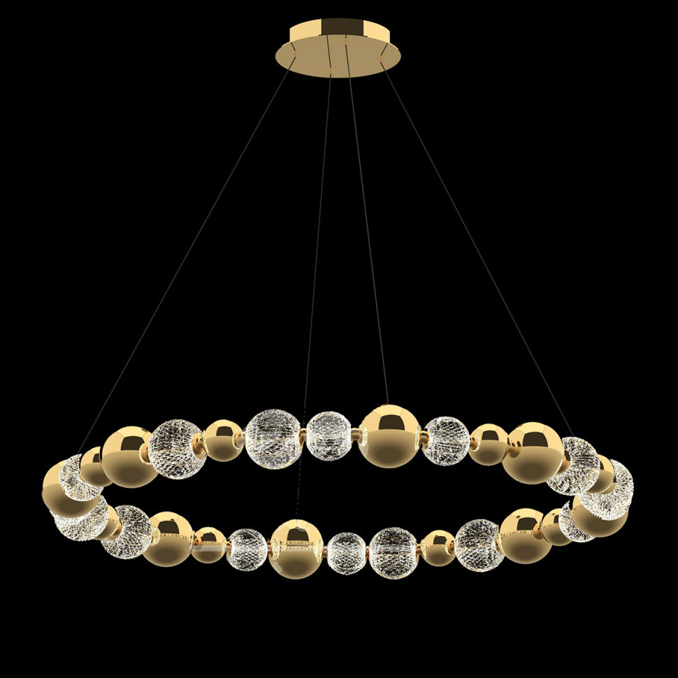 Подвесной светильник DeLight Collection Elliot Diamante MD21001002-1F gold