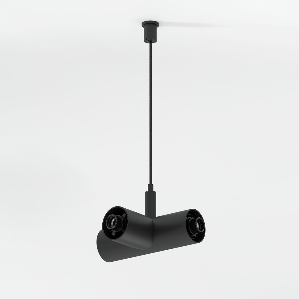 Module System Набор для подвеса Т-образный с питанием (черный) 85189/00