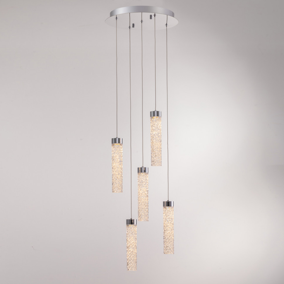 Подвесной светильник Delight Collection MD24030028-5A chrome/clear