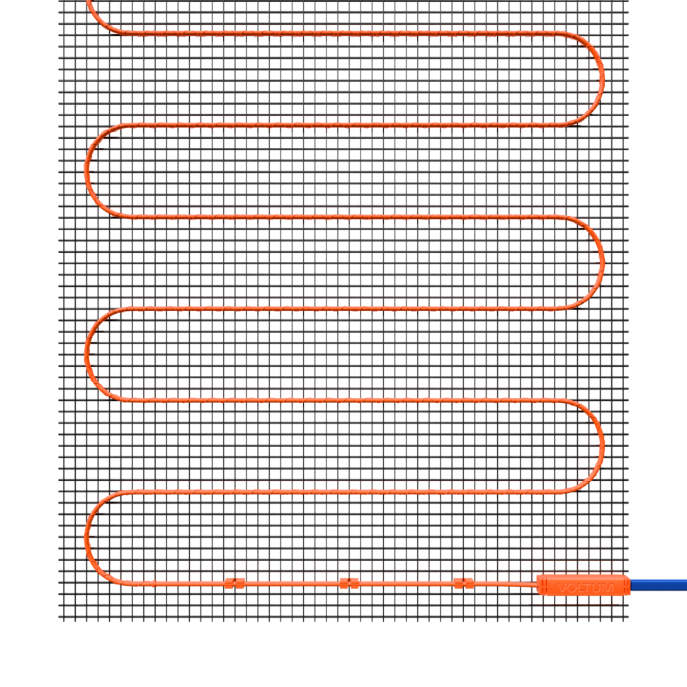 Нагревательный мат VLT01-200-1.5