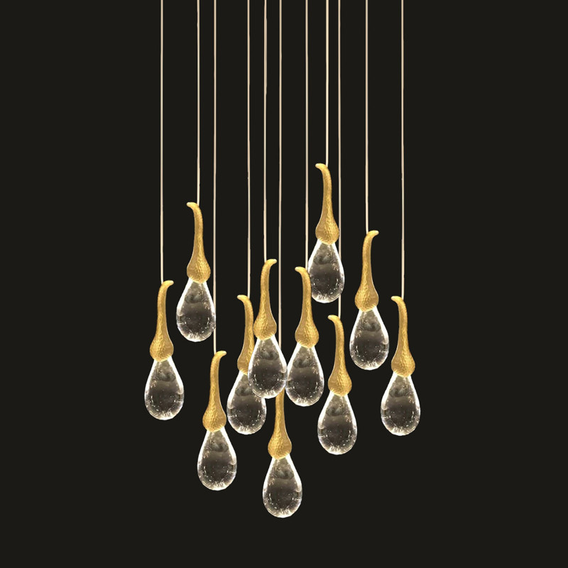 Подвесной светильник Delight Collection Seed OMG07287-11 gold