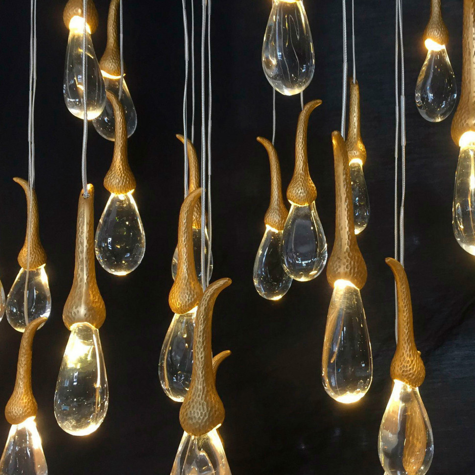 Подвесной светильник Delight Collection Seed OMG07287-11 gold