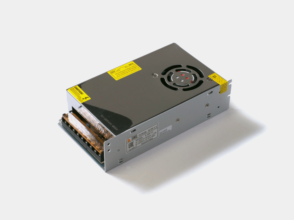 SWG Блок питания для диодных лент 24 Вольт 300 Вт, S-300-24