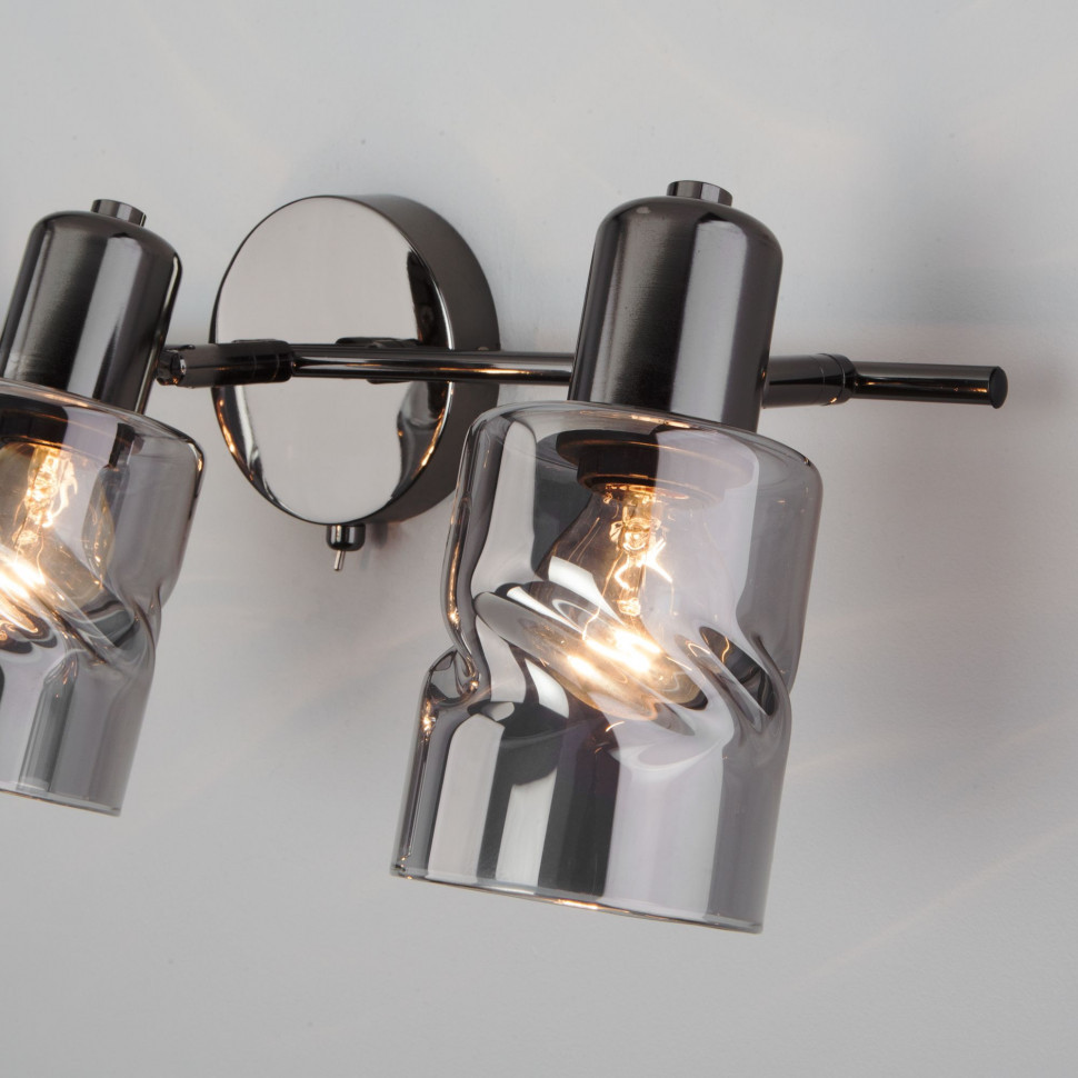 Настенный светильник с выключателем 20120/3 перламутровое золото