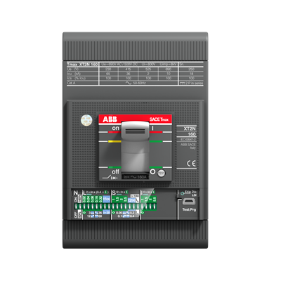 Выключатель автоматический XT2N 160 Ekip LS/I In=160A 3p F F ABB 1SDA067058R1