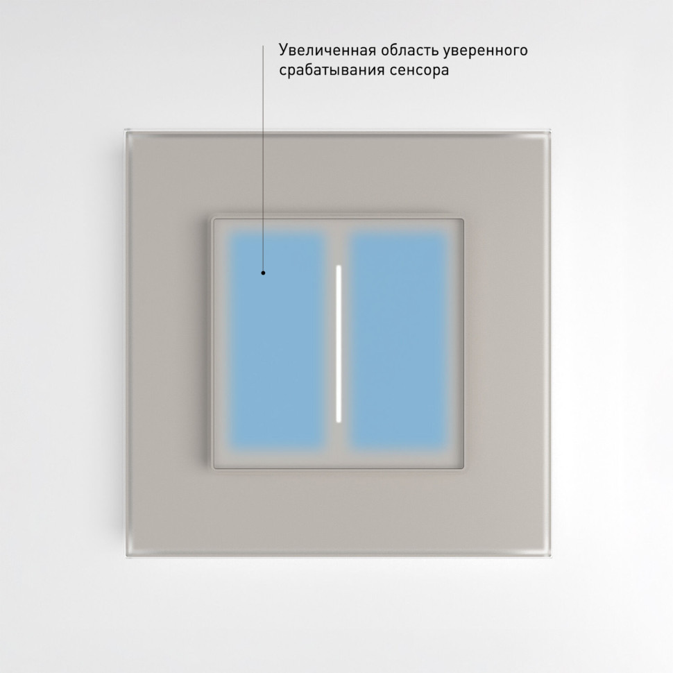 Умный сенсорный диммер (дымчатый) W3443141