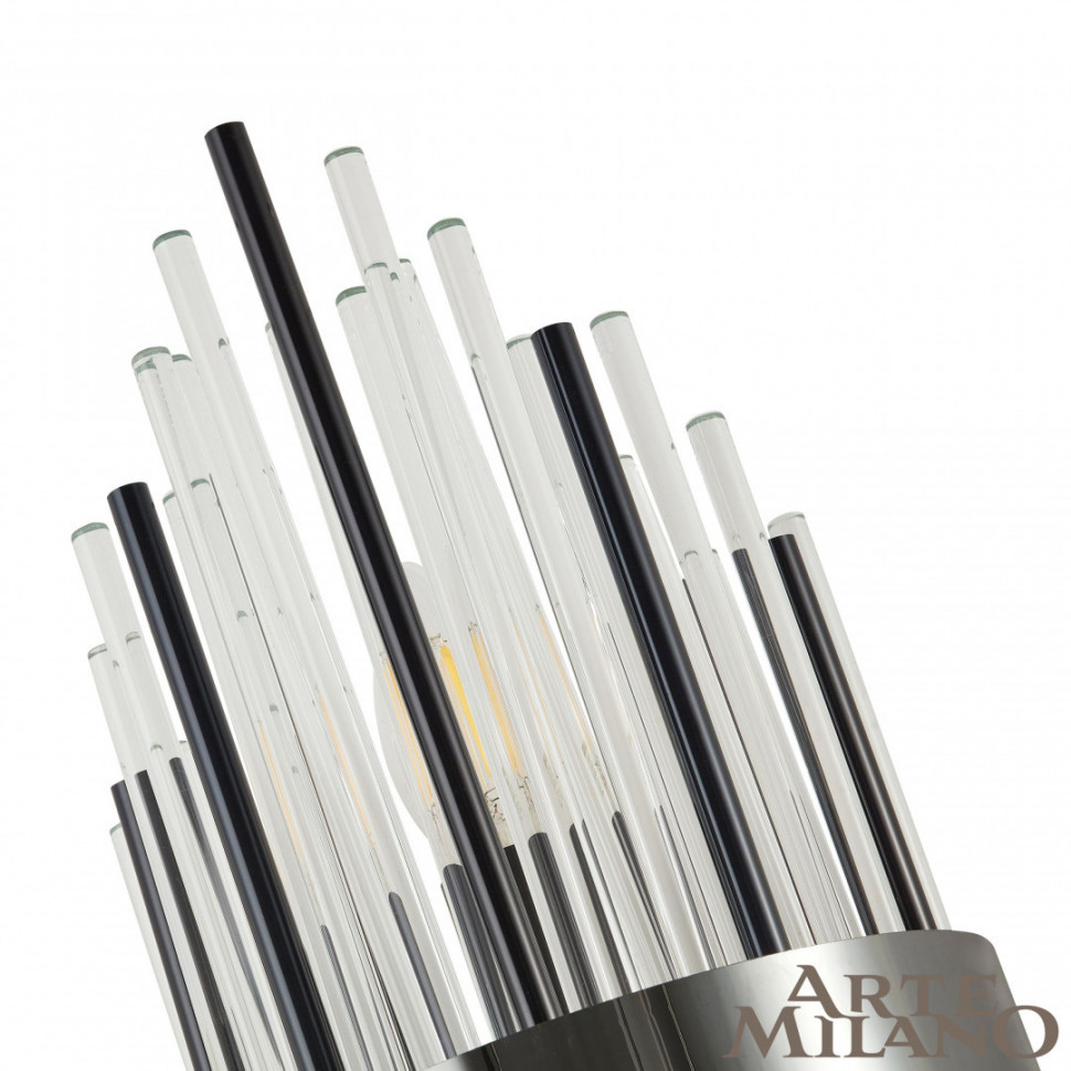 Настенный светильник Arte Milano 1A.D170.H450.E14.2 Bk
