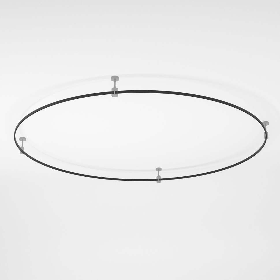 Esthetic Magnetic Шинопровод Round черный Ø1800 85218/00