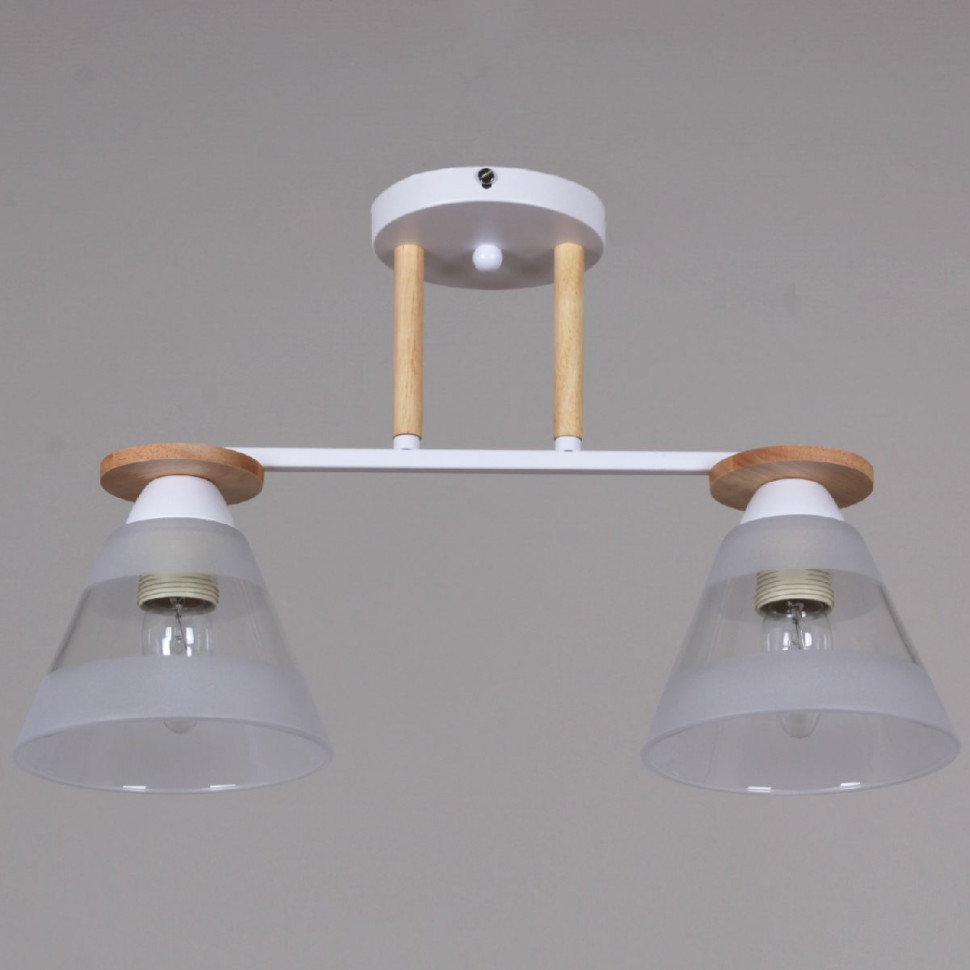 Потолочный светильник Reluce 01630-0.3-02 WH+WOOD