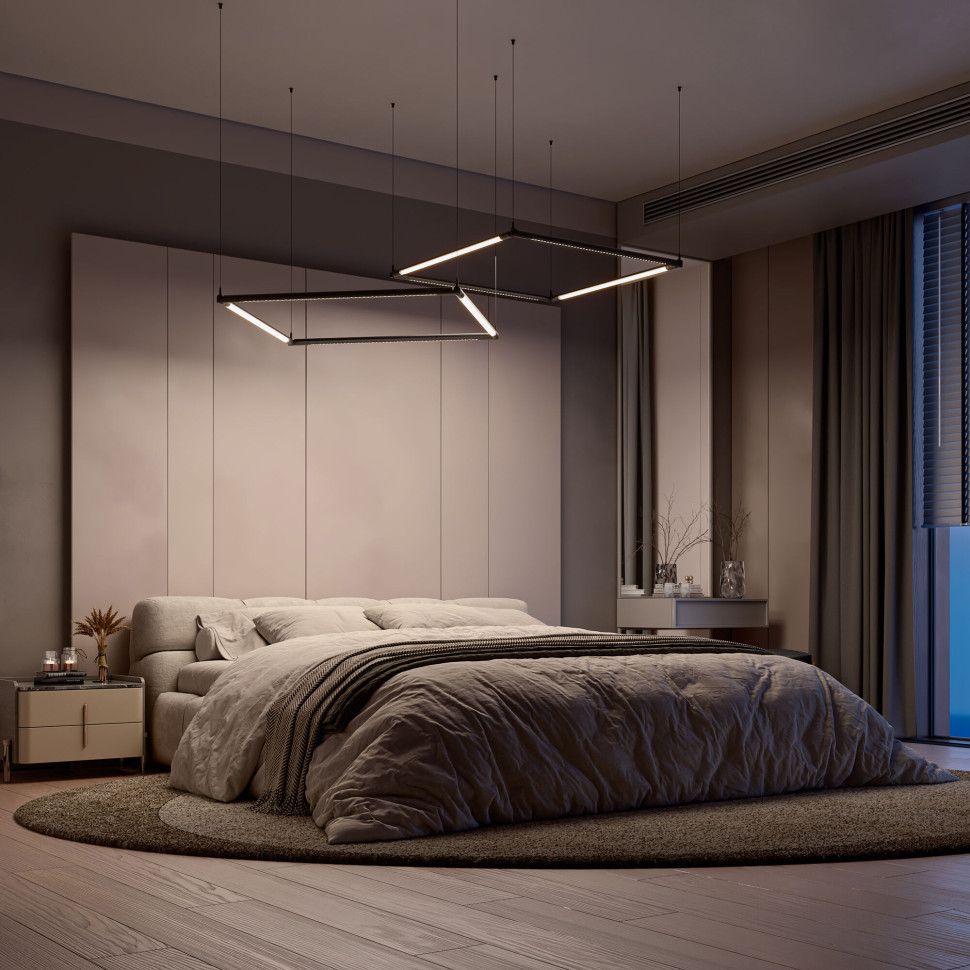 Module System Набор подвеса угловой без питания (черный) 85188/00