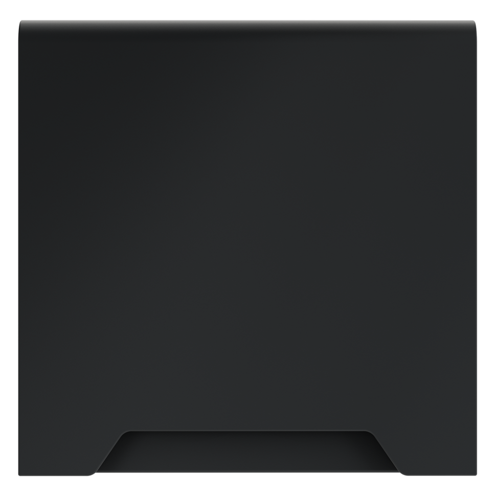 Накладка для розетки с заземлением, защитными шторками и крышкой, S70 (графит)