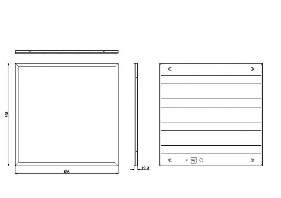 Потолочный светильник Эра SPO-6-24-4K-P Б0061287