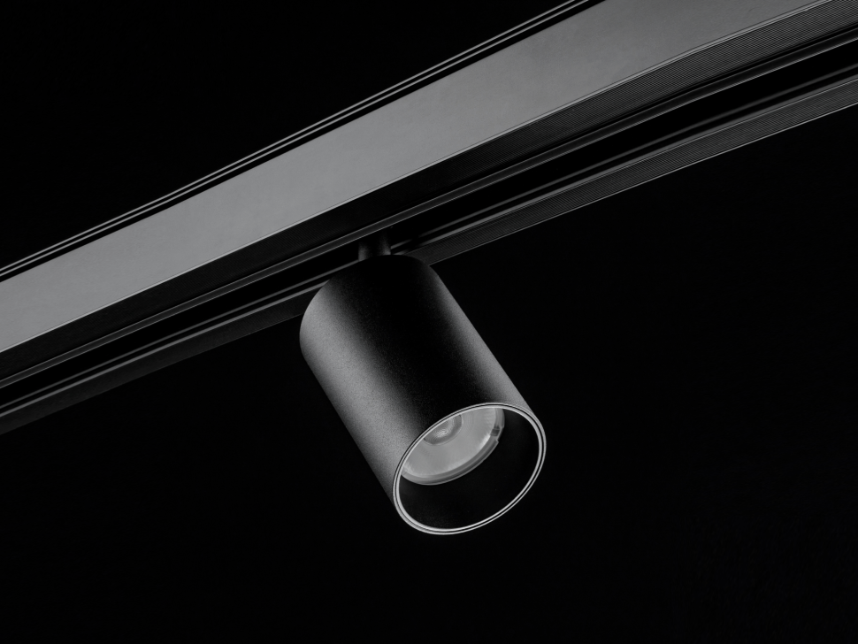  LUMKER Светильник-спот светодиодный, серия SY-LINK, Черный, 15Вт, IP20, Нейтральный белый (4000К), SY-LINK-SP-BL-15-NW