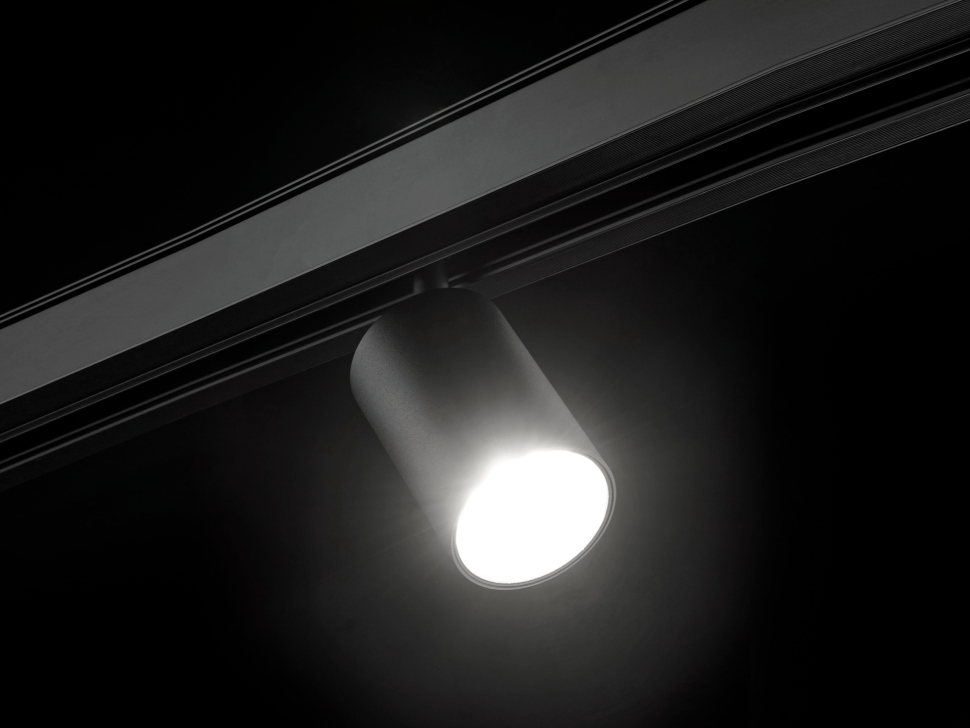  LUMKER Светильник-спот светодиодный, серия SY-LINK, Черный, 15Вт, IP20, Нейтральный белый (4000К), SY-LINK-SP-BL-15-NW