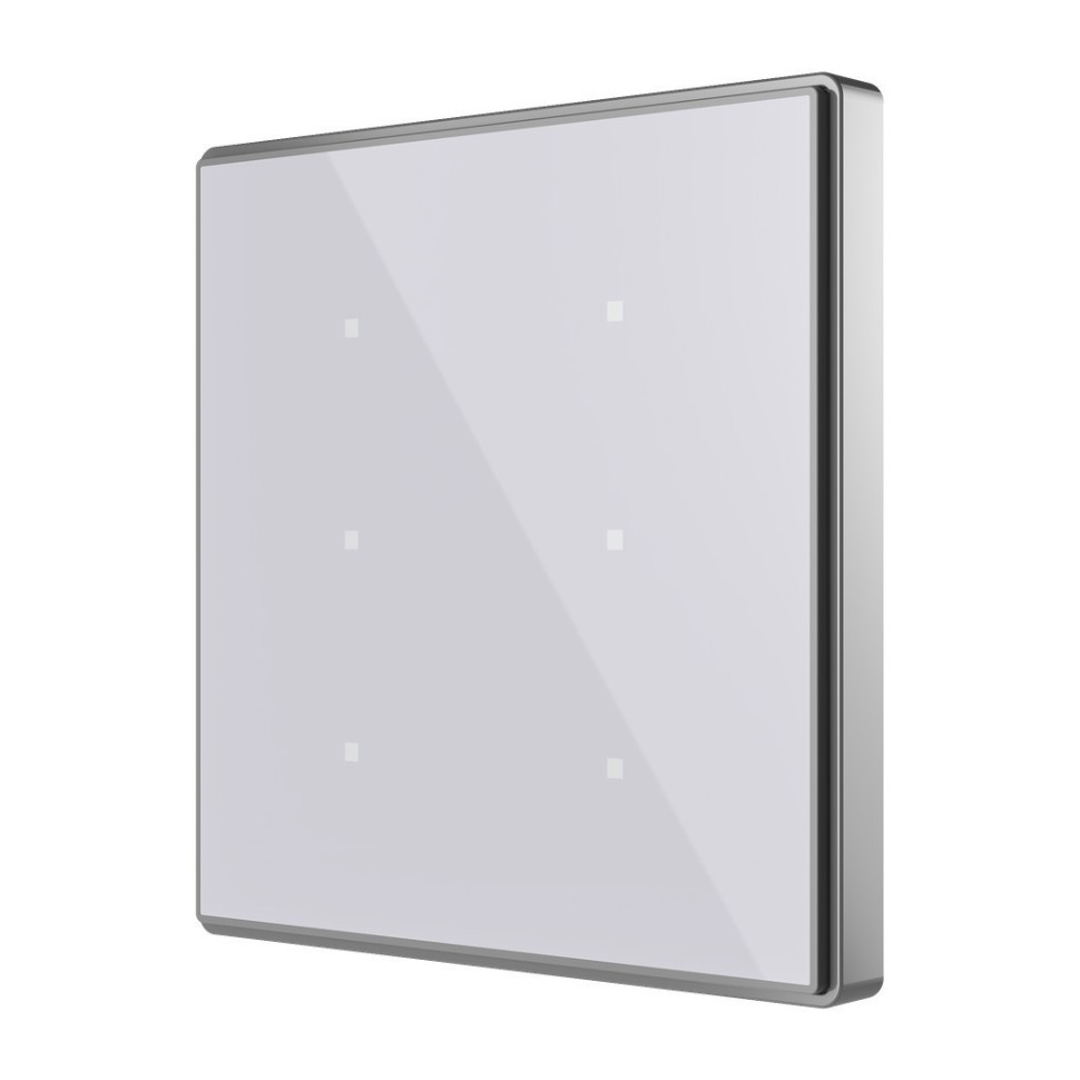 Выключатель сенсорный KNX, с подсветкой клавиш zennio Square TMD