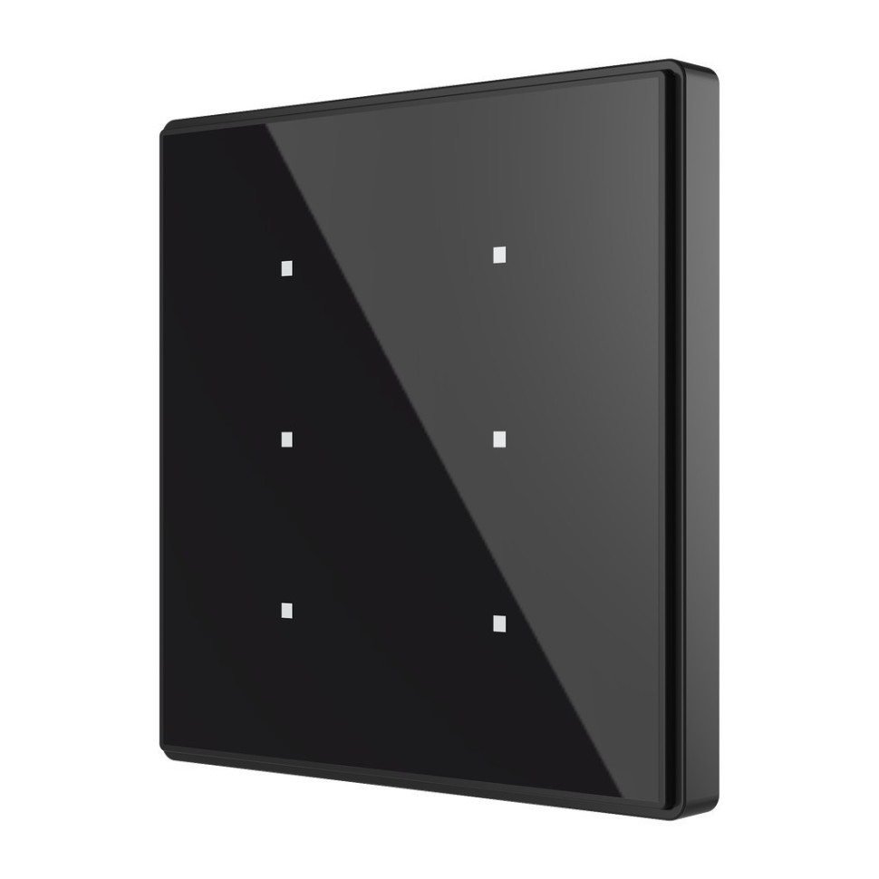 Выключатель сенсорный KNX, с подсветкой клавиш zennio Square TMD