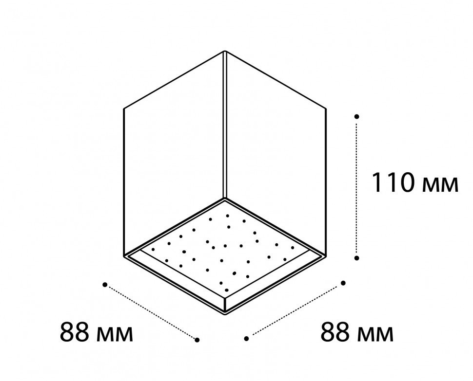 Накладной светильник Italline DL 3028 white 4000K